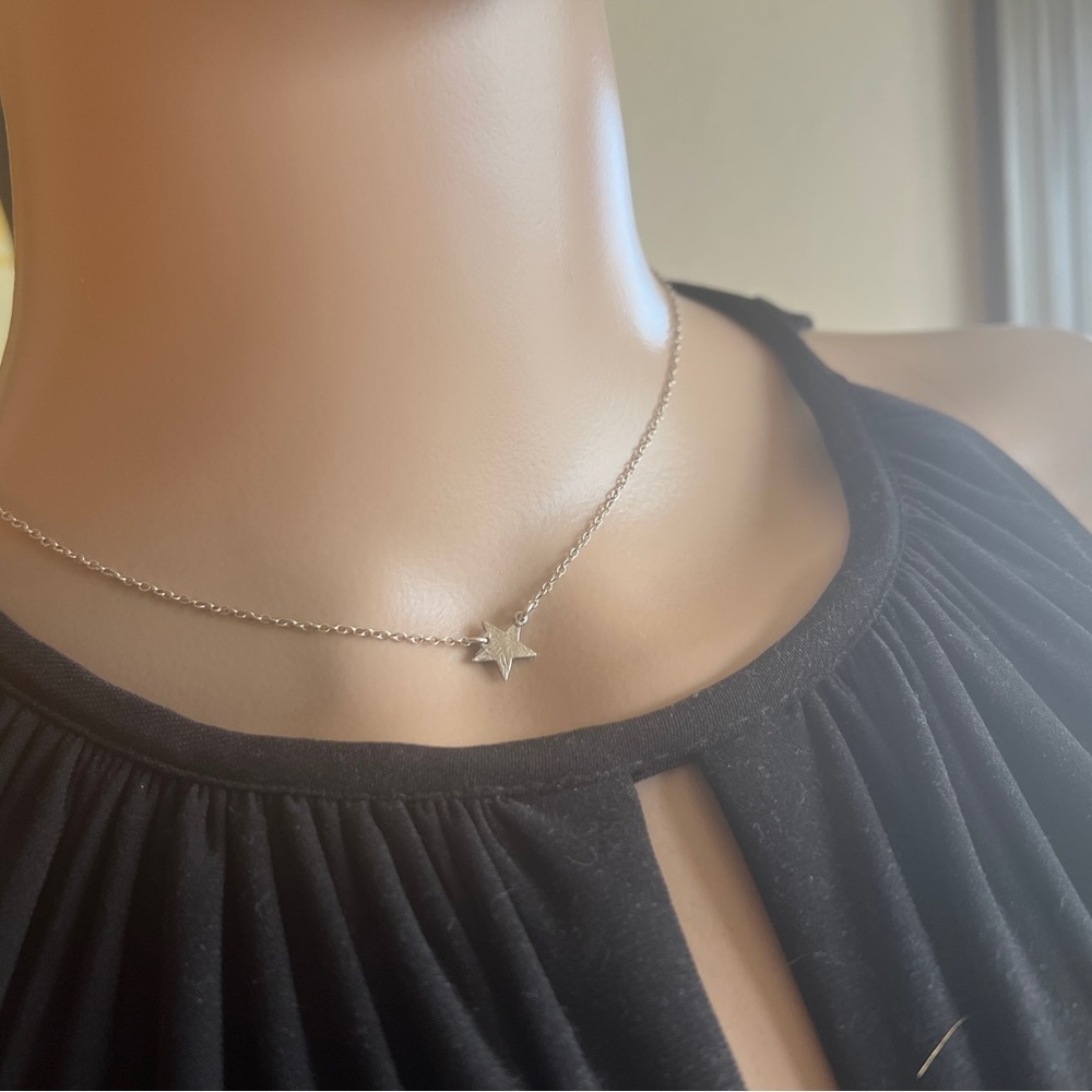 Gorjana 925 Sterling Silver Star Necklace